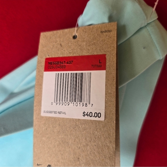 NWT Nike Swim Bikini Bottoms Size L Baby Blue Color - Picture 5 of 5